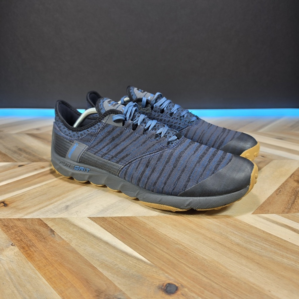 Brooks PureGrit 8 Ebony Deep Water Men's 11 Trail Running Shoes 1103131D457
